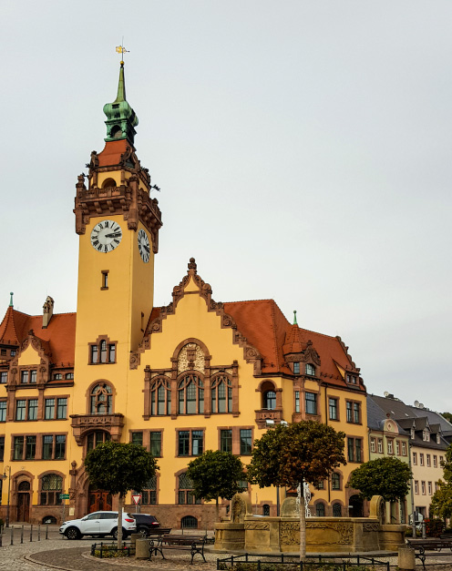 Rathaus mit Ratskeller (Waldheim)